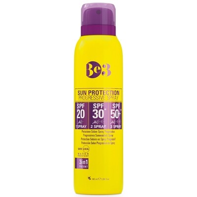 Солнцезащитный спрей с прогрессивным SPF 20/30/50 Be3 Солнцезащитный спрей с прогрессивным SPF 20/30/50 Be3