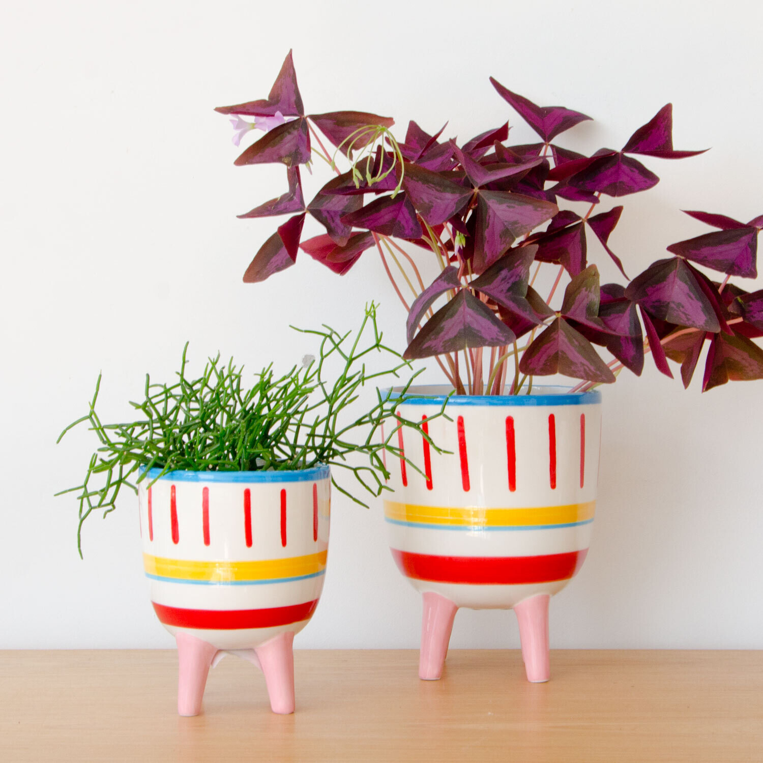 CONJUNTO VASOS STRIPES