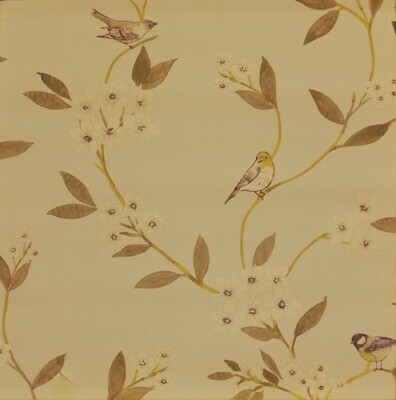 Roller Blind - BLACKOUT Fabric: Loras Sonnet A5 Roller Blind - BLACKOUT Fabric: Loras Sonnet A5