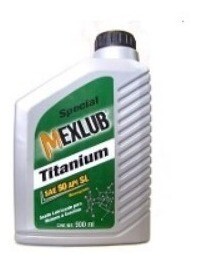 Aceite para motor a gasolina SAE-50 (900ml) Mexlub