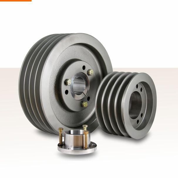 Polea de buje IBSA 7.5" 2 ranuras en 5V (W1) Nacional