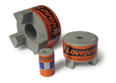 Maza de cople de hierro L095 (2.11"-1", barreno maximo 1.125") Lovejoy