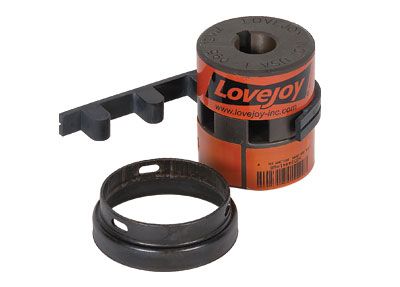 Maza de cople de hierro LC150 (4.41"-1.75", barreno maximo 1.875") Lovejoy