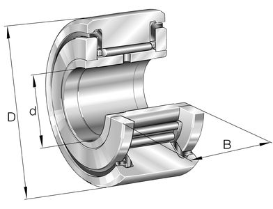 Seguidor de levas NATR 10 PPX (10-30-15) SKF