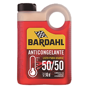 Anticongelante rojo 50/50 listo para usarse (3.785lt) Bardahl