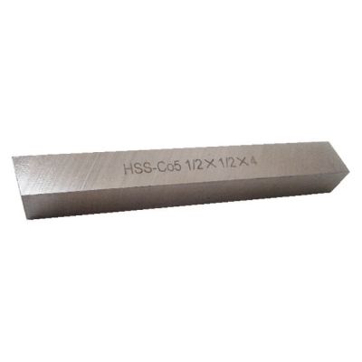 Buril cuadrado HHS de cobalto 8% 1/8"-2.1/2"