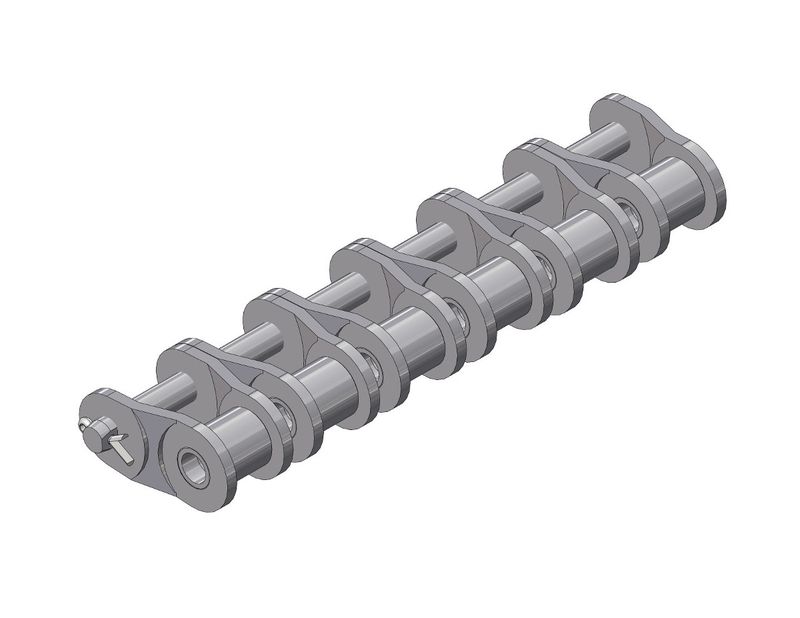 1/2 candado para cadena de acero al carbon en pulgadas P-50-6 R (paso 1/2") CHJC