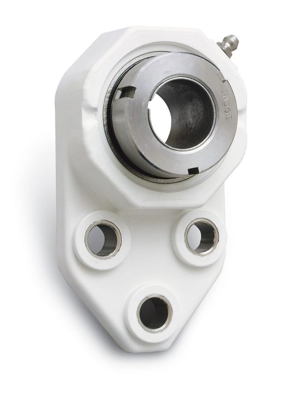 Chumacera de corbata inoxidable caja termoplastica con manguito de fijacion FB-GTEZ-103-PCR (129631) (1.3/16") Dodge