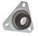 Chumacera de pared 3 tornillos triangular con anillo excentrico SSF3TE-114 (7/8") Browning