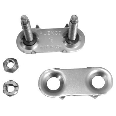 Caja de grapa solida atornillada para banda #140-E (25 tiras) Flexco