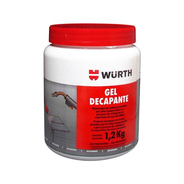 Gel decapante para acero inoxidable (1.2kg) Wurth