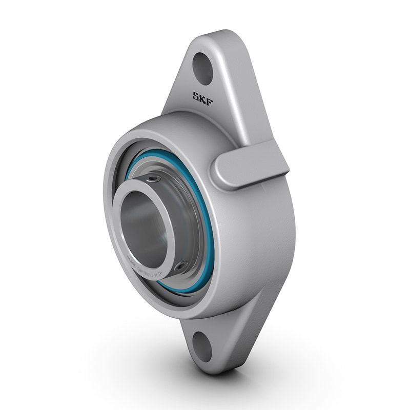 Chumacera de pared 2 tornillos inoxidable caja inoxidable FYTWK 1.1/2 LTHR SKF