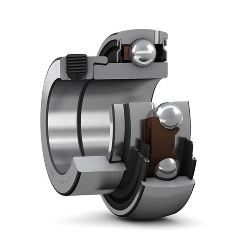 Repuesto para chumacera con collarin excentrico y pista interior corta YET 207-104 (1.1/4") SKF