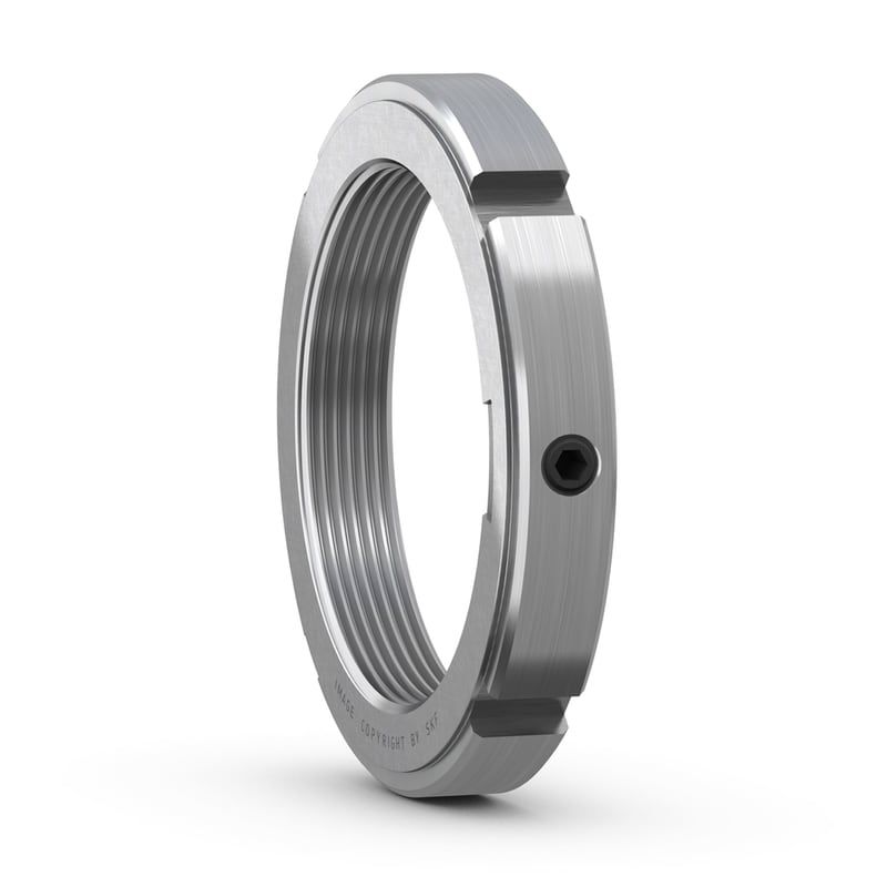 Tuerca en milimetros con opresor KMK 10 (rosca M50X1.5) SKF