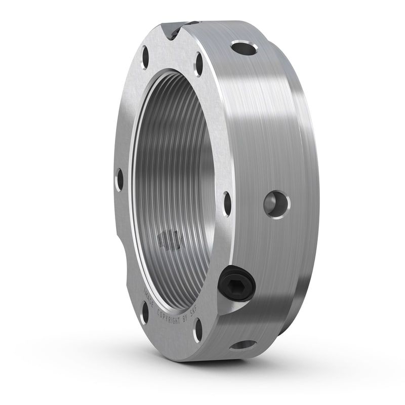 Tuerca en milimetros con pasadores de fijacion KMTA 20 (rosca M100X2) SKF
