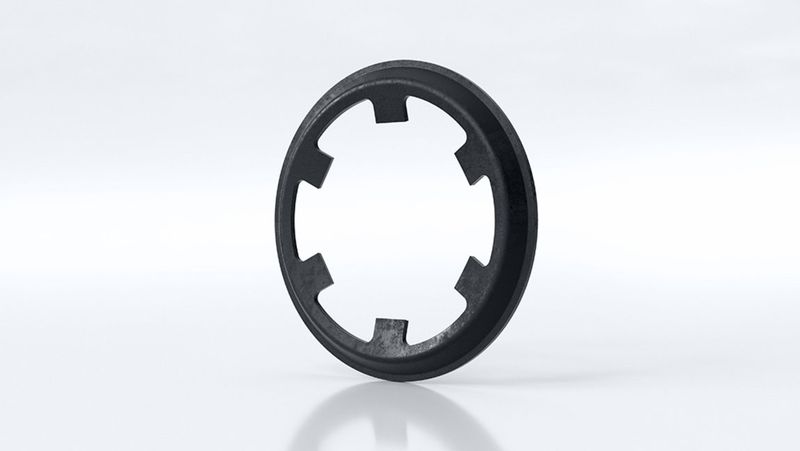 Seguro tipo TX de acero fosfatado en pulgadas 2115-62 (5115-62) (0.625") Generico