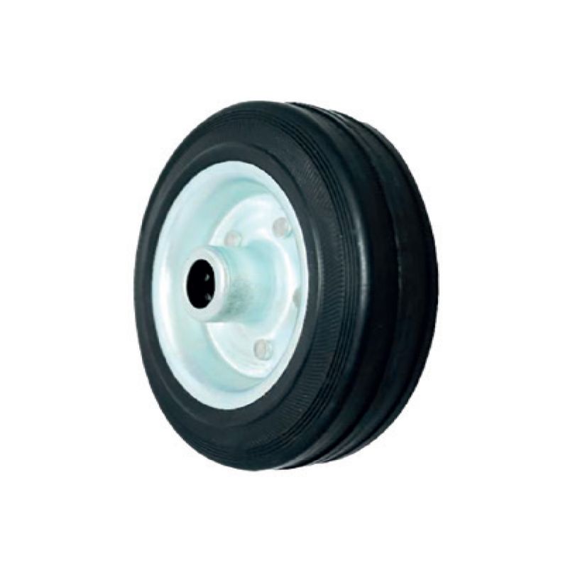 Rueda de hule plana y lisa, rodamiento de rodillos de 17-125-37 (100kg) Generico