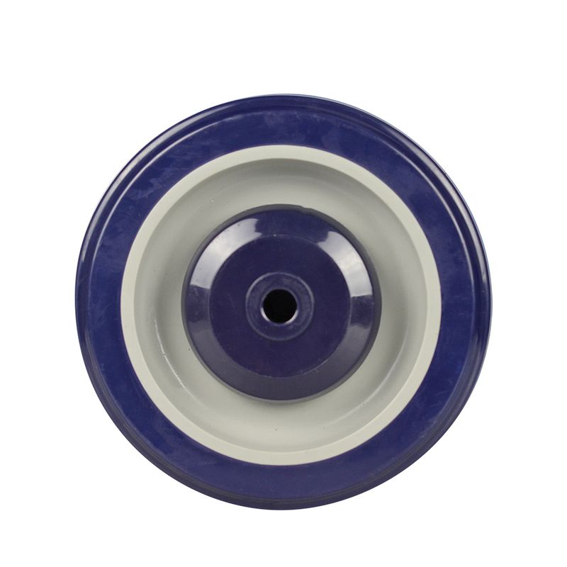 Rueda de PVC para carrito de supermercado de 8-125-32 (100kg) Generico