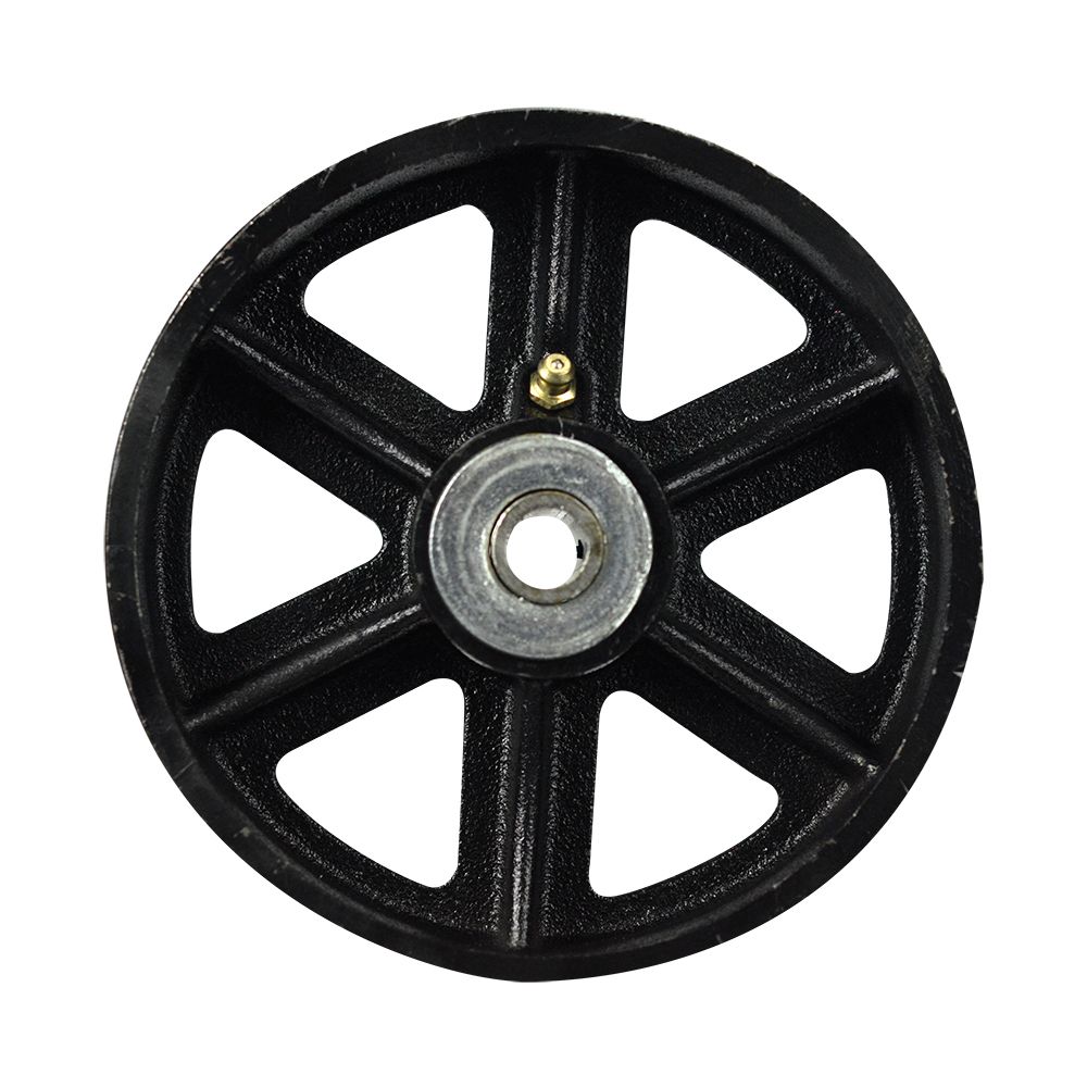 Rueda de acero, 1 rodamiento de 13-150-50 (450kg) Generico