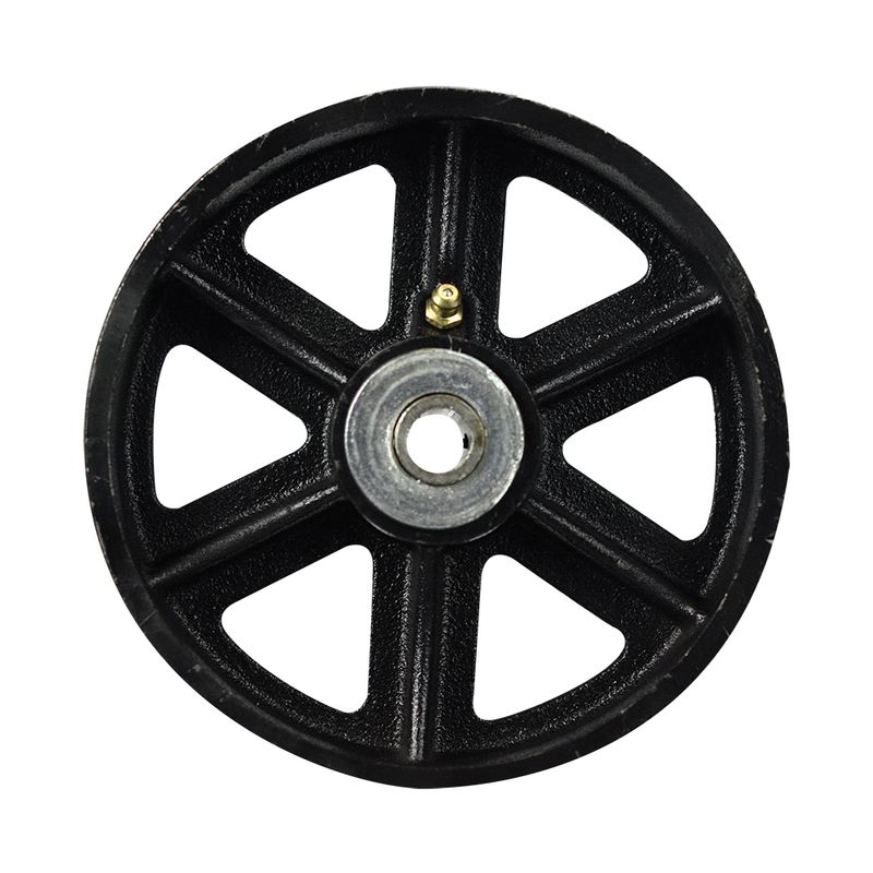 Rueda de acero, 1 rodamiento de 13-150-50 (450kg) Generico