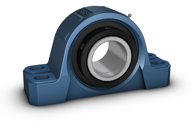 Chumacera de piso 4 tornillos P4BE 307-SRB-CLH SKF