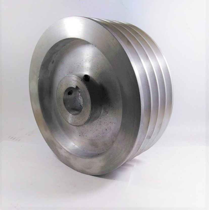 Barreno para polea de aluminio 4 ranuras de 2.1/8" cu�ero de 1/2"