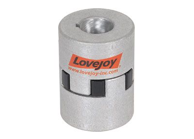 Maza de cople de aluminio AL070 (1.36"-0.75", barreno maximo 0.75") Lovejoy