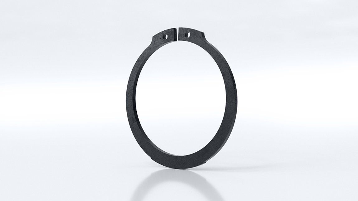 Seguro exterior de acero fosfatado en pulgadas 5100-300 (1400-300) (3"-0.103", reposo 2.838") Generico