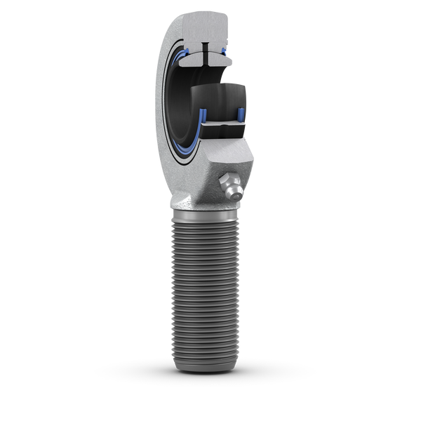 Rotula en milimetros macho derecha SAA 60 TXE-2LS (60mm-M52X3) SKF