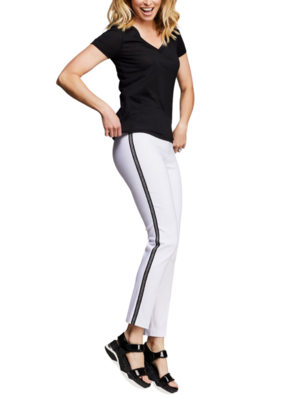 Pantalón con stripe negro