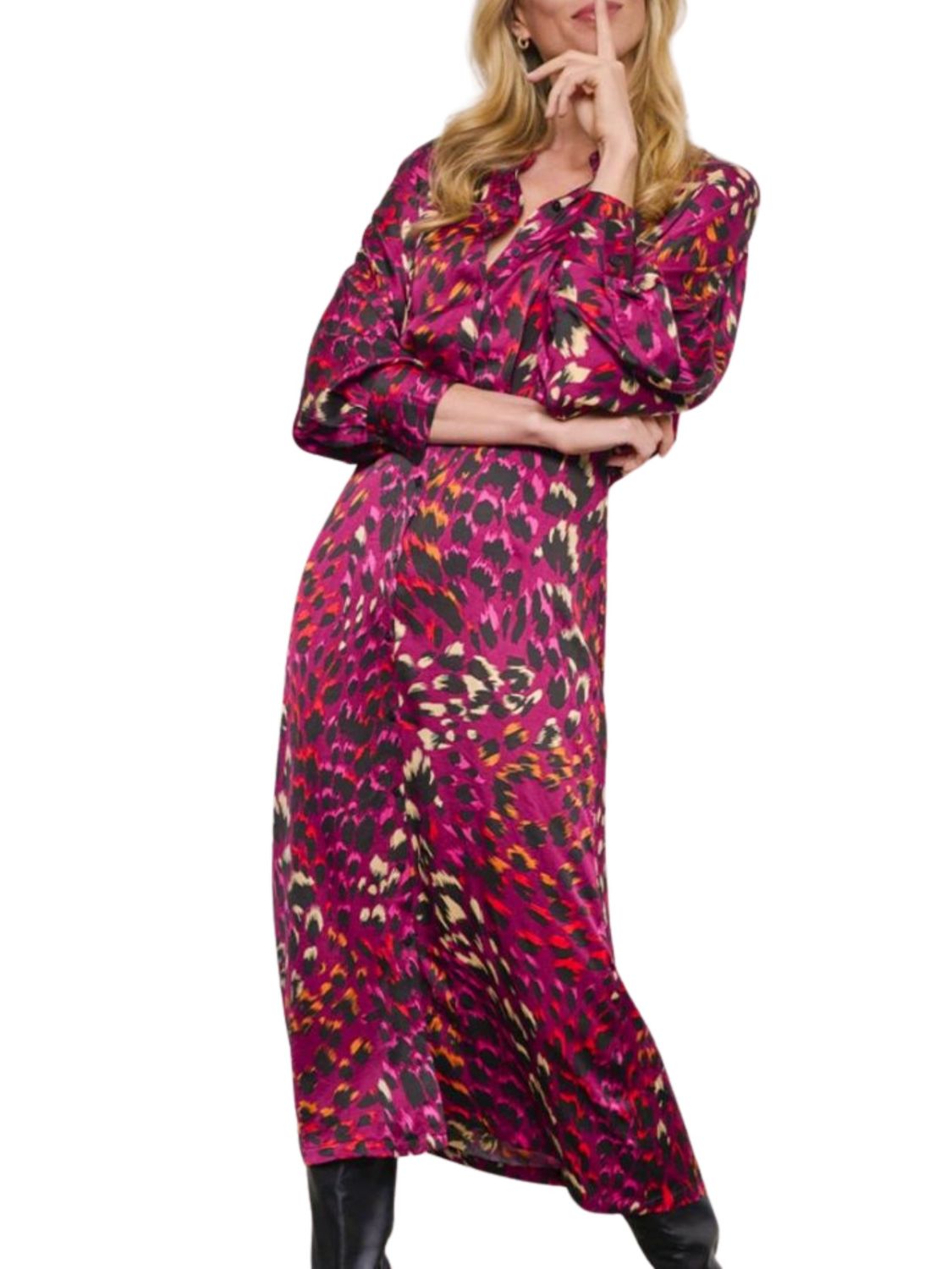Maxi Vestido en animal print