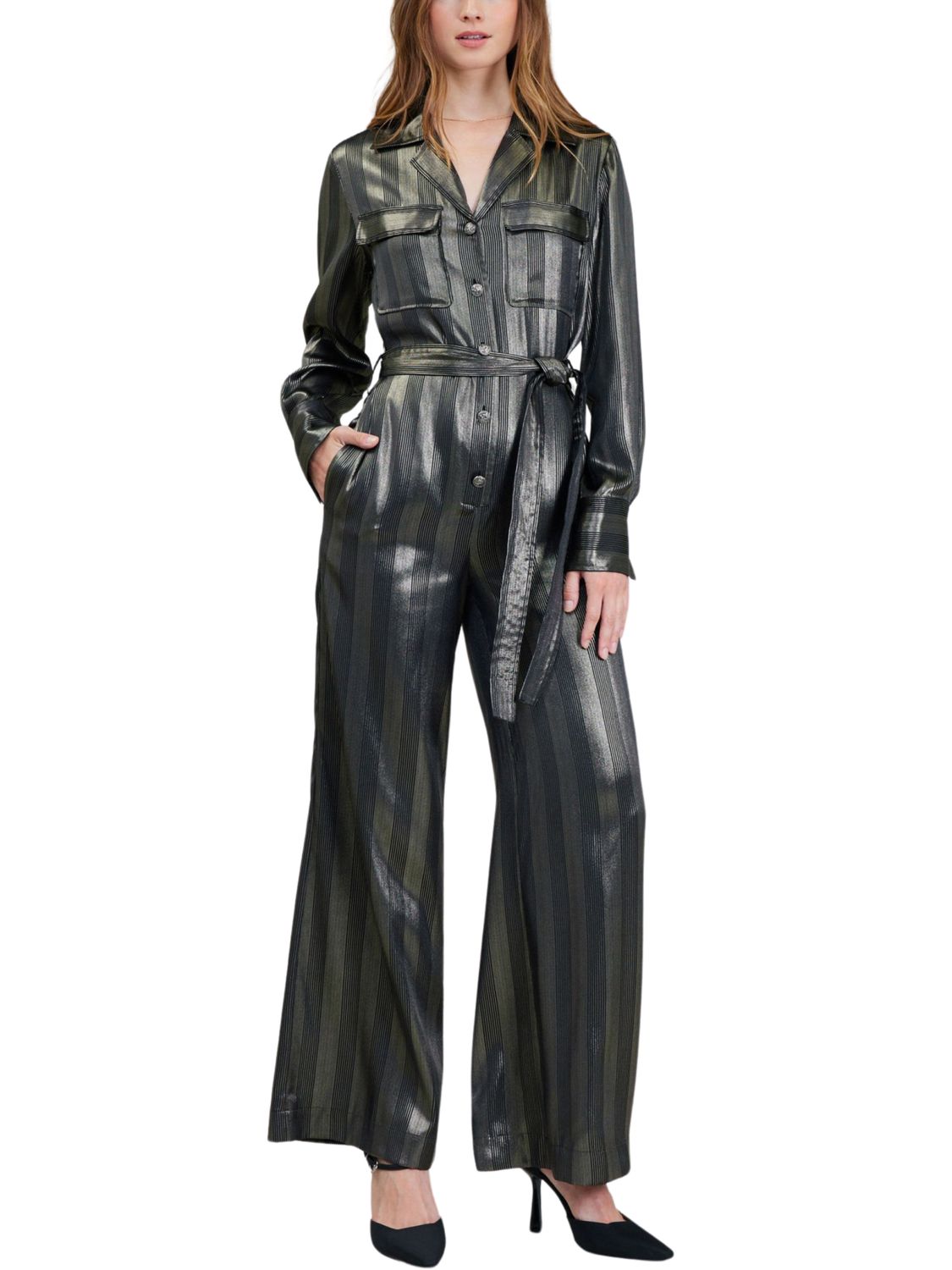 Jumpsuit de manga larga