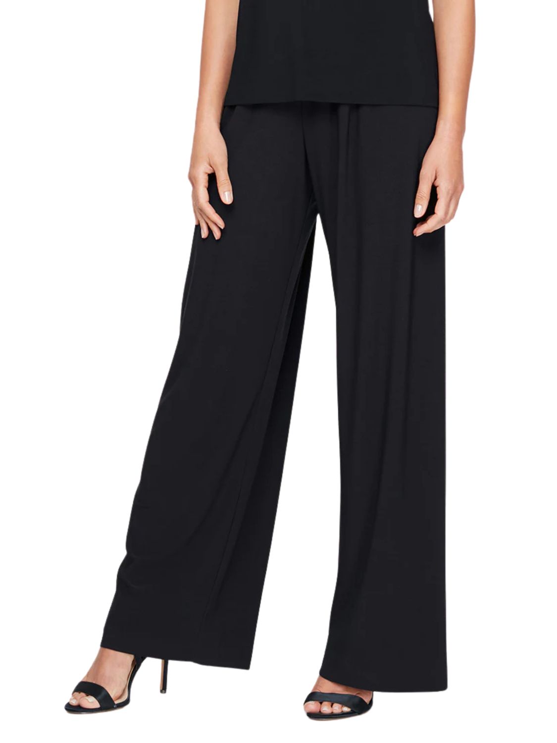 Pantalón recto en Jersey.