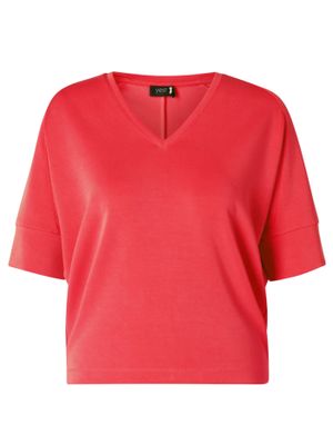 Sudadera manga corta en modal.