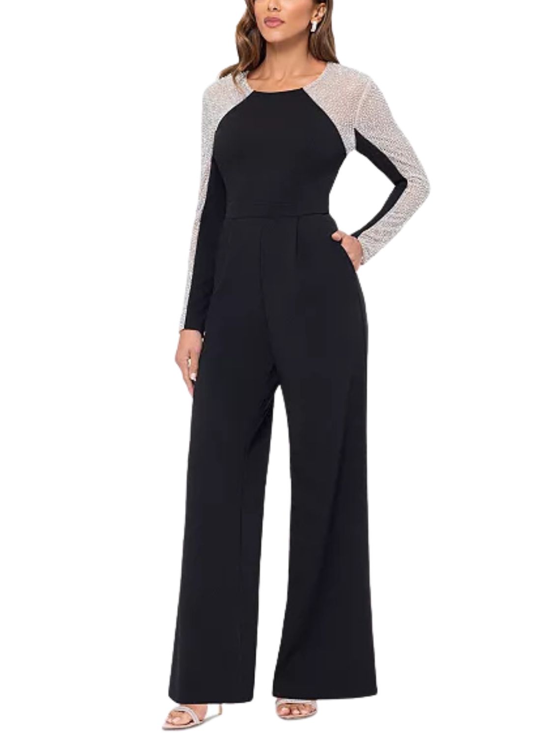 Jumpsuit de manga larga