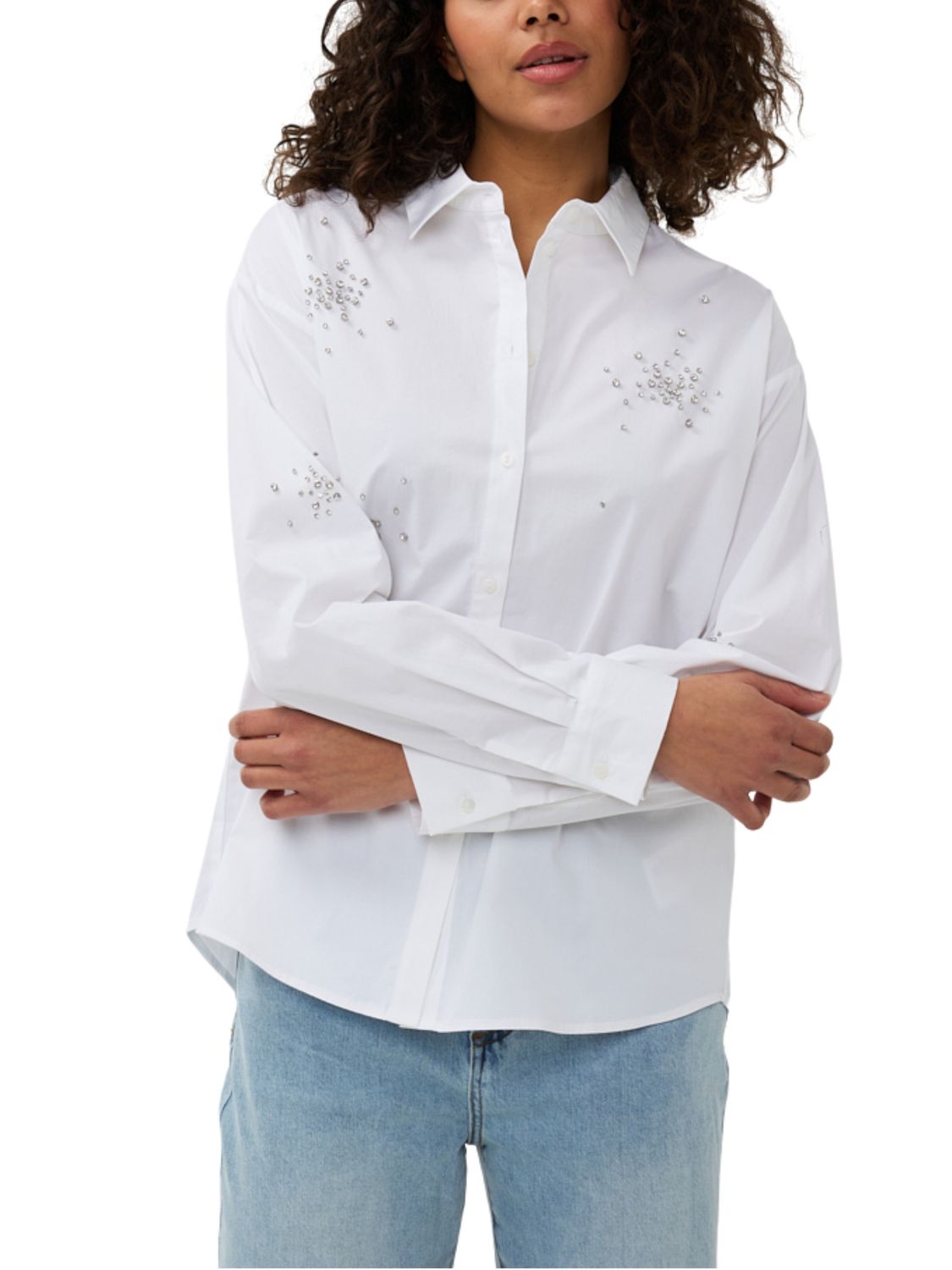 Blusa con cristales