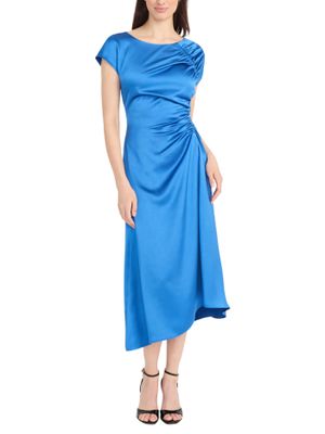 Vestido midi asimétrico