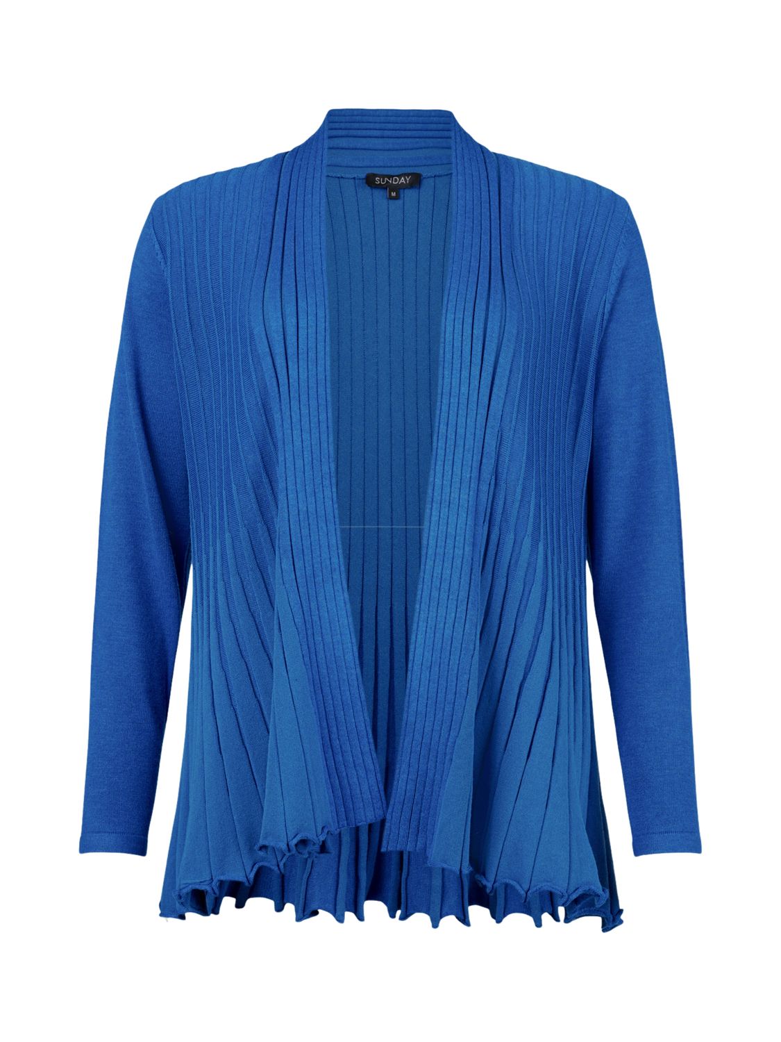 Cardigan de punto canalé