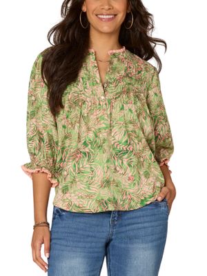 Blusa de manga farol