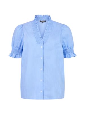 Blusa con cuello escarola