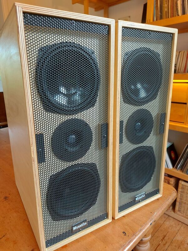 Mycetias V2's Natural birch plywood with Danish oil finish (Price per pair)
