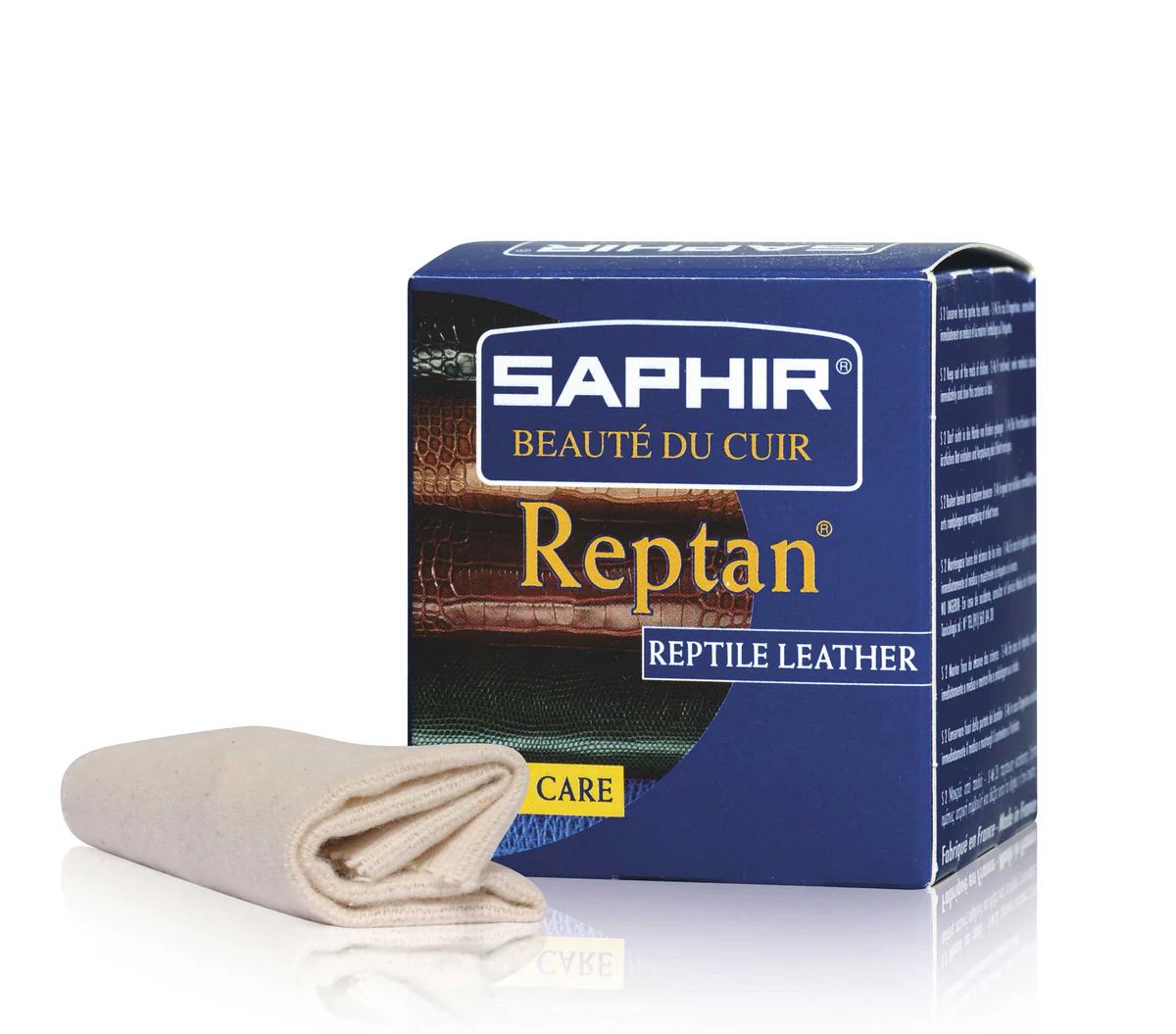 Saphir Reptan leather conditioner for exotic skin leathers