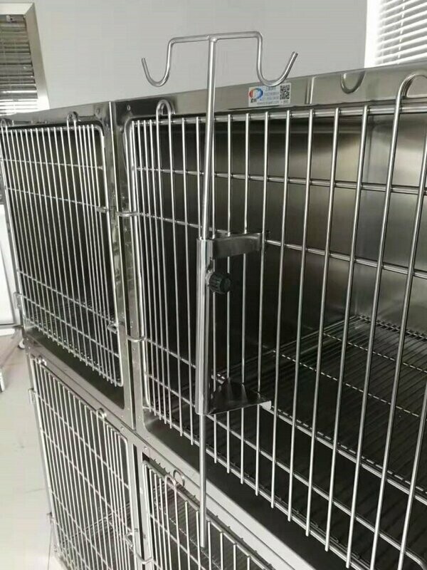 Stainless Cage Mount IV Pump Holder
