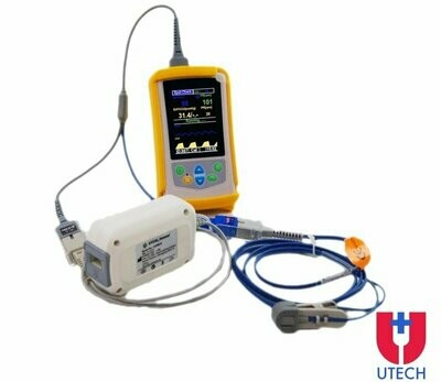 UT100VCS Handheld Veterinary Capnography Monitor - SPO2 sidestream ETCO2 PR RESP