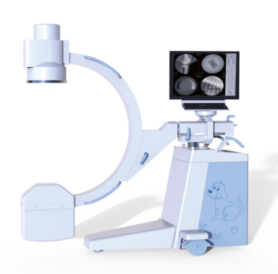VET1120 Veterinary Digital Mobile Digital Radiography C-arm X-Ray Machine
