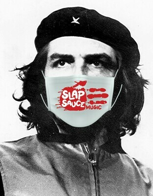 Che Guevara Wearing a Slapsauce Face Mask
