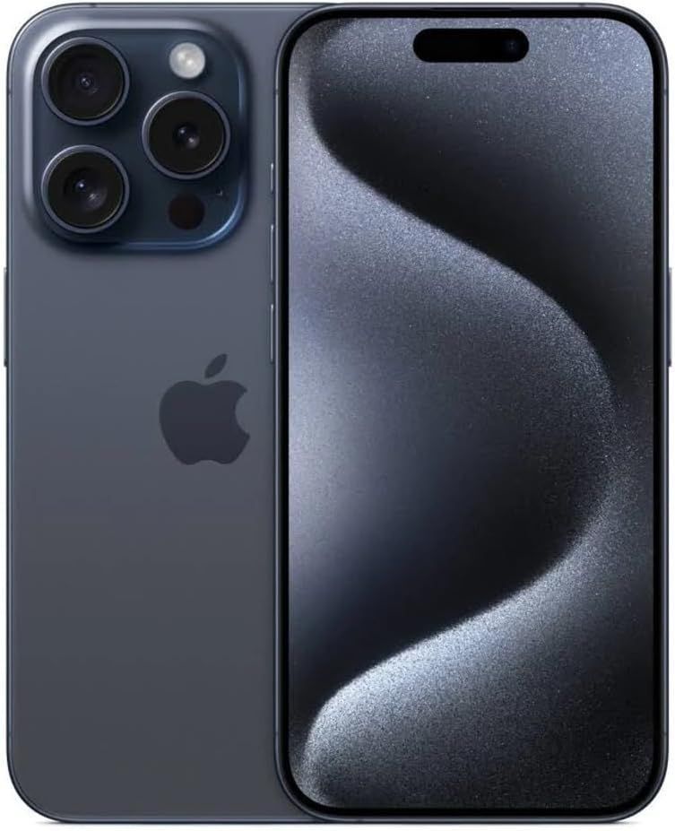 Apple iPhone 15 Pro , 512 GB, Blue Titanium open box