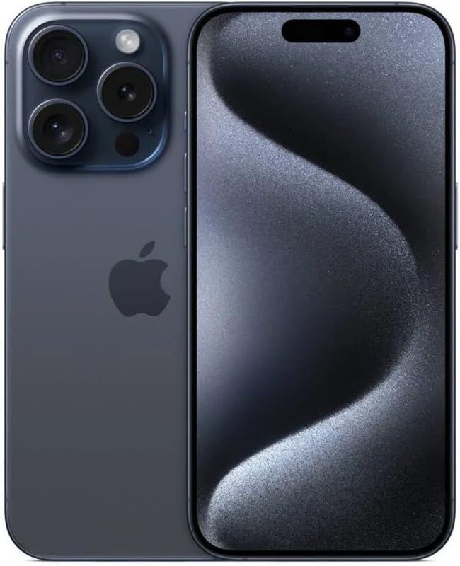 Apple iPhone 15 Pro , 512 GB, Blue Titanium open box