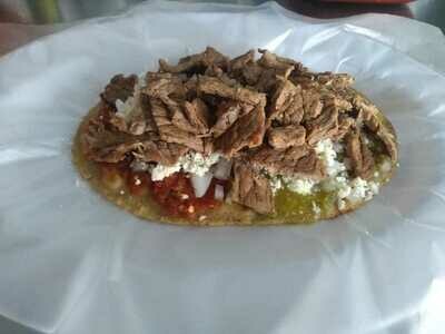 HUARACHE PREPARADO CON (HUEVO, CHORIZO ó BISTECK)