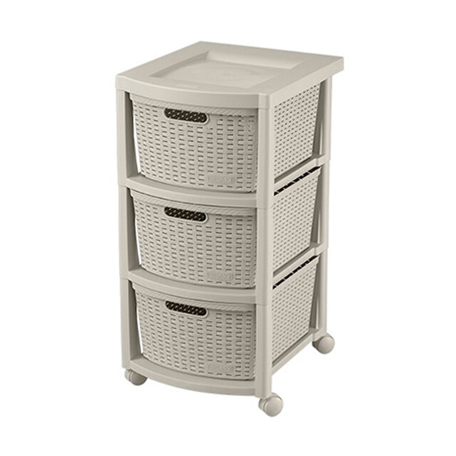 Rimax 3 Drawer Storage Cart